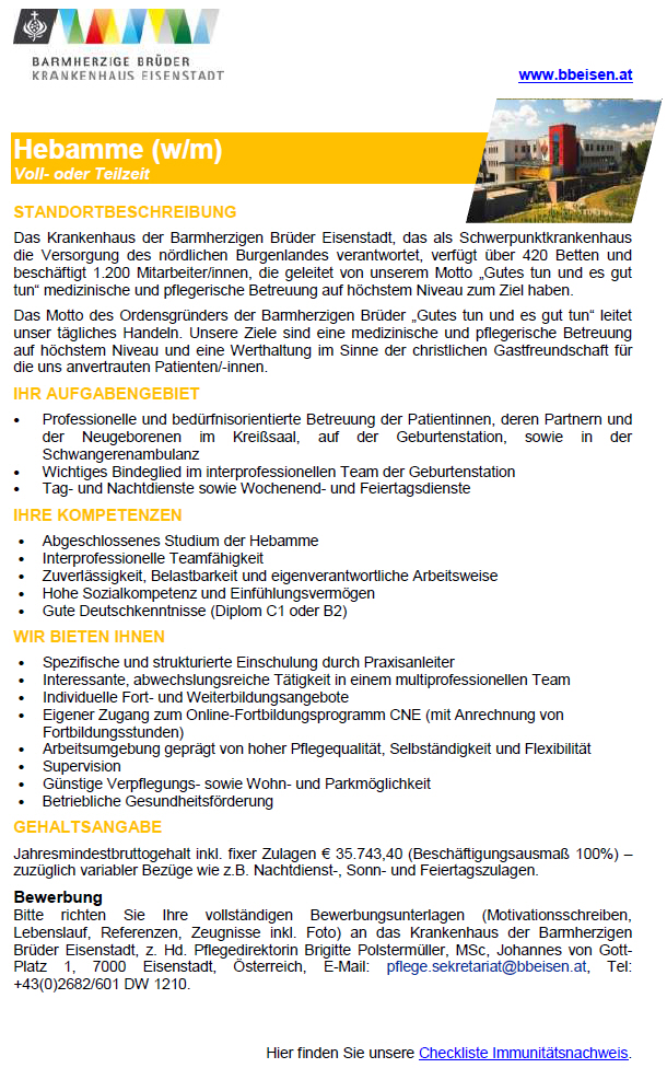 BB-KH-Eisenstadt-20190116-Hebamme BB KH Eisenstadt - Hebamme