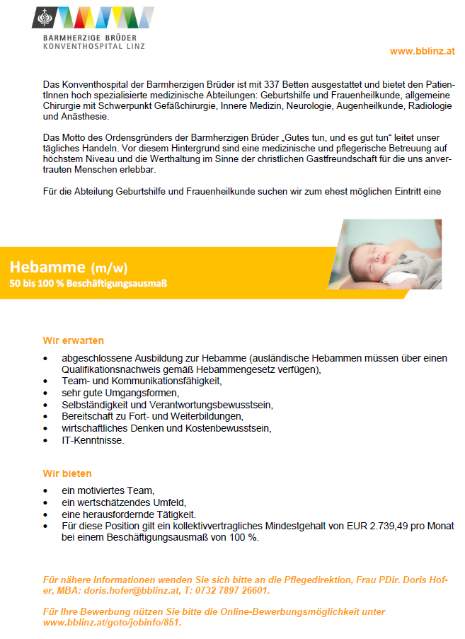 BBLinz Konventhospital Barmherzige Brüder Linz