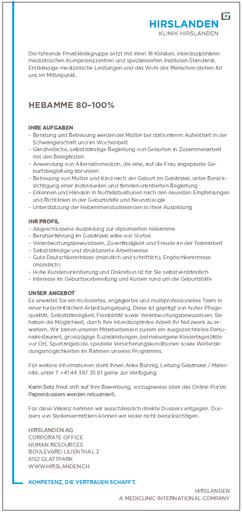HirslandenCH-20190605-prospectivemedia Hirslanden AG