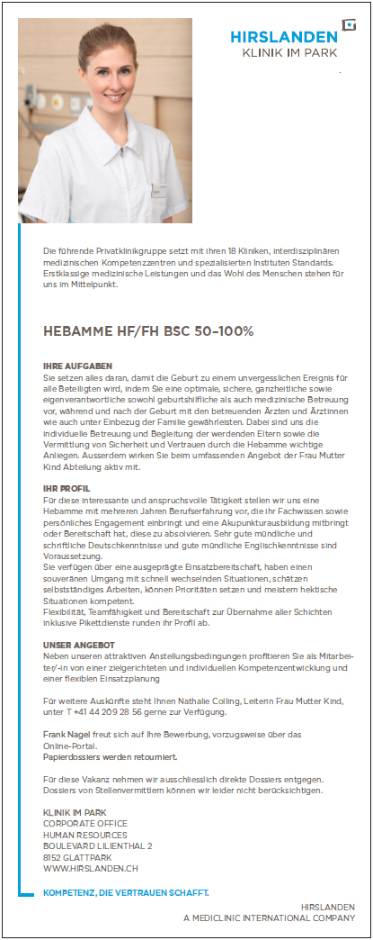 Hirslanden-20190711-prospectivemedia Hirslanden Klinik im Park