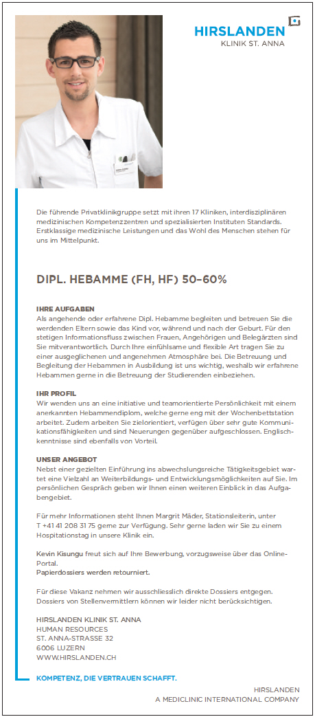 HirslandenStAnna-20191101-prospectivemedia Hirslanden Klinik St. Anna