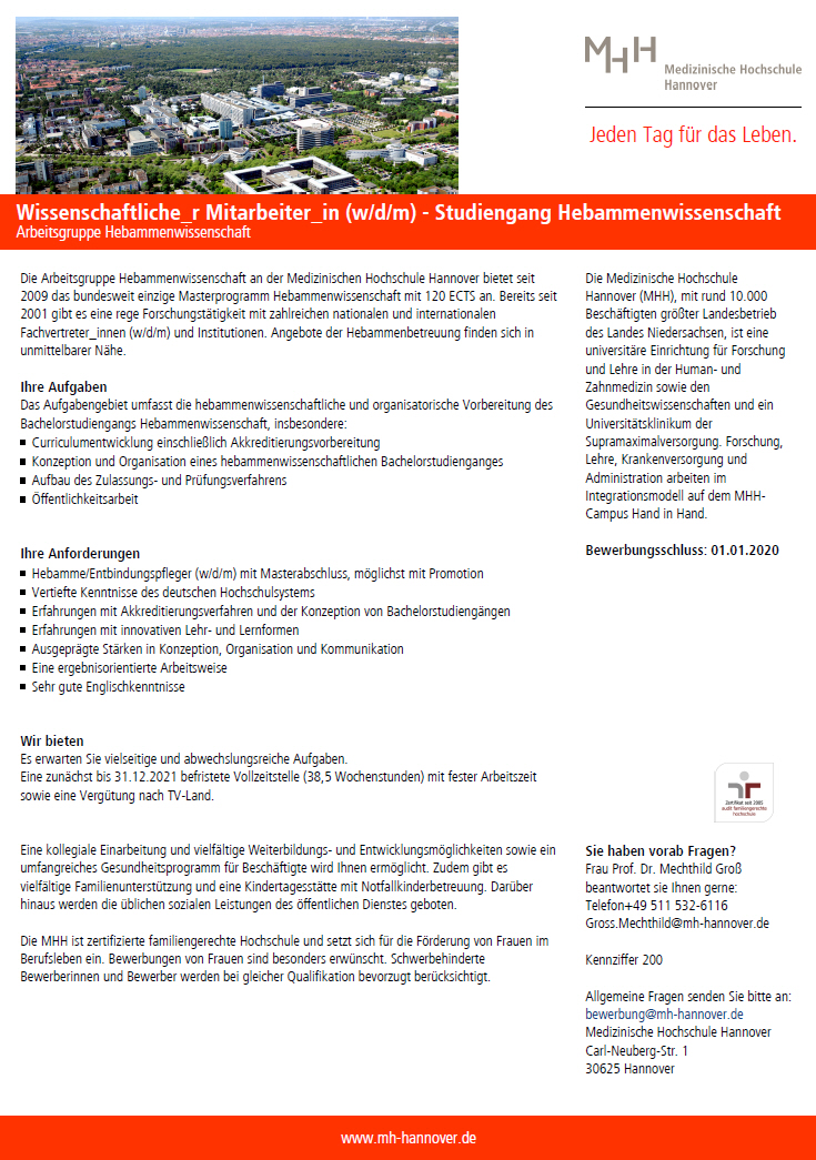 MH-Hannover-20191126 Medizinische Hochschule Hannover